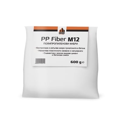 DCP PP FIBER M12-ПОЛИПРОПИЛ. ФИБРИ-0.6КГ