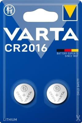 БАТЕРИЯ VARTA CR2016 2 БР/БЛИСТЕР