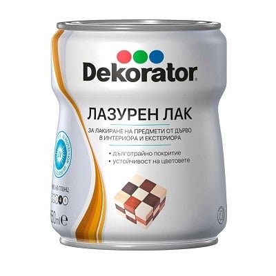 МЕГАХИМ ЛАЗУРЕН ЛАК МАХАГОН 650 ml