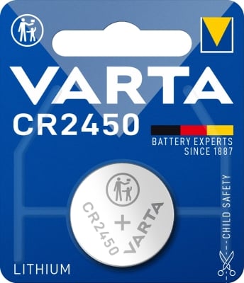 БАТЕРИЯ VARTA CR2450 /1 БР./