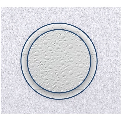 ПАНО ОКАЧЕН ТАВАН ГИПСОВО С ПВЦ СТАНДАРТ 0.36м2 /10БР СТЕК/ VEDE