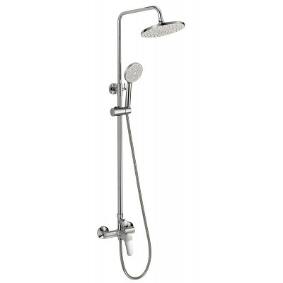 ИНТЕР КЕРАМИК ТРЪБНО ОКАЧВАНЕ СТАЦИОНАРЕН ДУШ И СМЕСИТЕЛ ПРАТО 6325