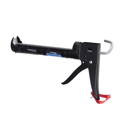 ПИСТОЛЕТ ЗА СИЛИКОН МЕТАЛЕН 310мл WORKEE