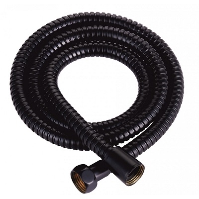 ИНТЕР КЕРАМИК ШЛАУХ ЗА ДУШ 1.2 М ЧЕРЕН МАТ