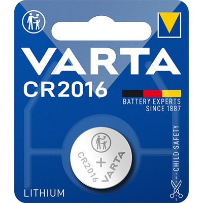 БАТЕРИЯ VARTA CR2016 1 БР/БЛИСТЕР LITHIUM