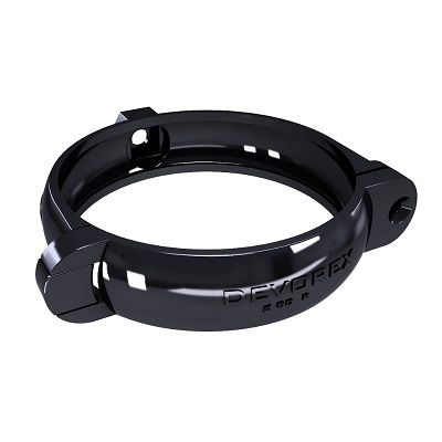 DEVOREX СКОБА ТРЪБА Ф80 КАРБОН