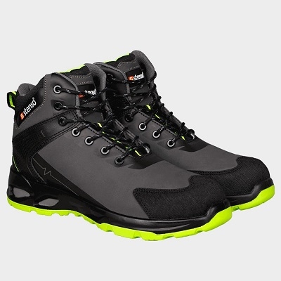 ОБУВКИ ВИСОКИ СИВИ БЕЗ БОМБЕ RULER MID O2 SR № 40