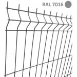 ОГРАДНО ПАНО 1530/2510 RAL 7016 АНТРАЦИТ