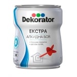 МЕГАХИМ ДЕКОРАТОР ЕКСТРА АЛКИДНА 0.65 Л RAL6002 ТРАФИК ЗЕЛЕН