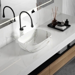 ИНТЕР КЕРАМИК ПОРЦЕЛАНОВА МИВКА 887 МРАМОР