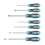 ОТВЕРТКИ К-Т 7БР ПРАВИ И КРЪСТАТИ PRO LINE WORKEE