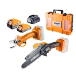 РЕЗАЧКА АКУМУЛАТОРНА 18V 150mm куфар BK-GPPS25 И ЛОЗАРСКА 4x2Ah