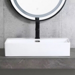 ИНТЕР КЕРАМИК ПОРЦЕЛАНОВ УМИВАЛНИК COMPACT WHITE 6036W