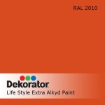 МЕГАХИМ ДЕКОРАТОР ЕКСТРА АЛКИДНА 0.65 Л RAL2010 СИГНАЛНО ОРАНЖЕВ