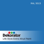 МЕГАХИМ ДЕКОРАТОР ЕКСТРА АЛКИДНА 0.65 Л RAL5015 НЕБЕСНО СИН
