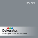 МЕГАХИМ ДЕКОРАТОР ЕКСТРА АЛКИДНА 4Л RAL 7046 СИВ