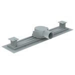 ИНТЕР КЕРАМИК СИФОН ПОДОВ ЛЕНТОВ 600ММ