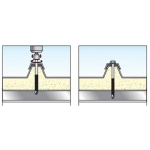 КАЛОТКА RAL9002 30/22/50/14 -500/КУТ.